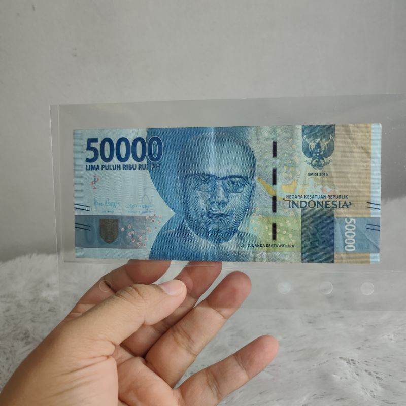 

CASH ENVELOPES AMPLOP UANG BINDER A6 BENING TRANSPARAN