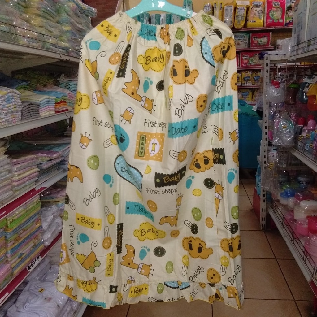 Mukena Anak Katun Halus Bermotif Untuk Usia 1 - 4 Tahun Free Tas