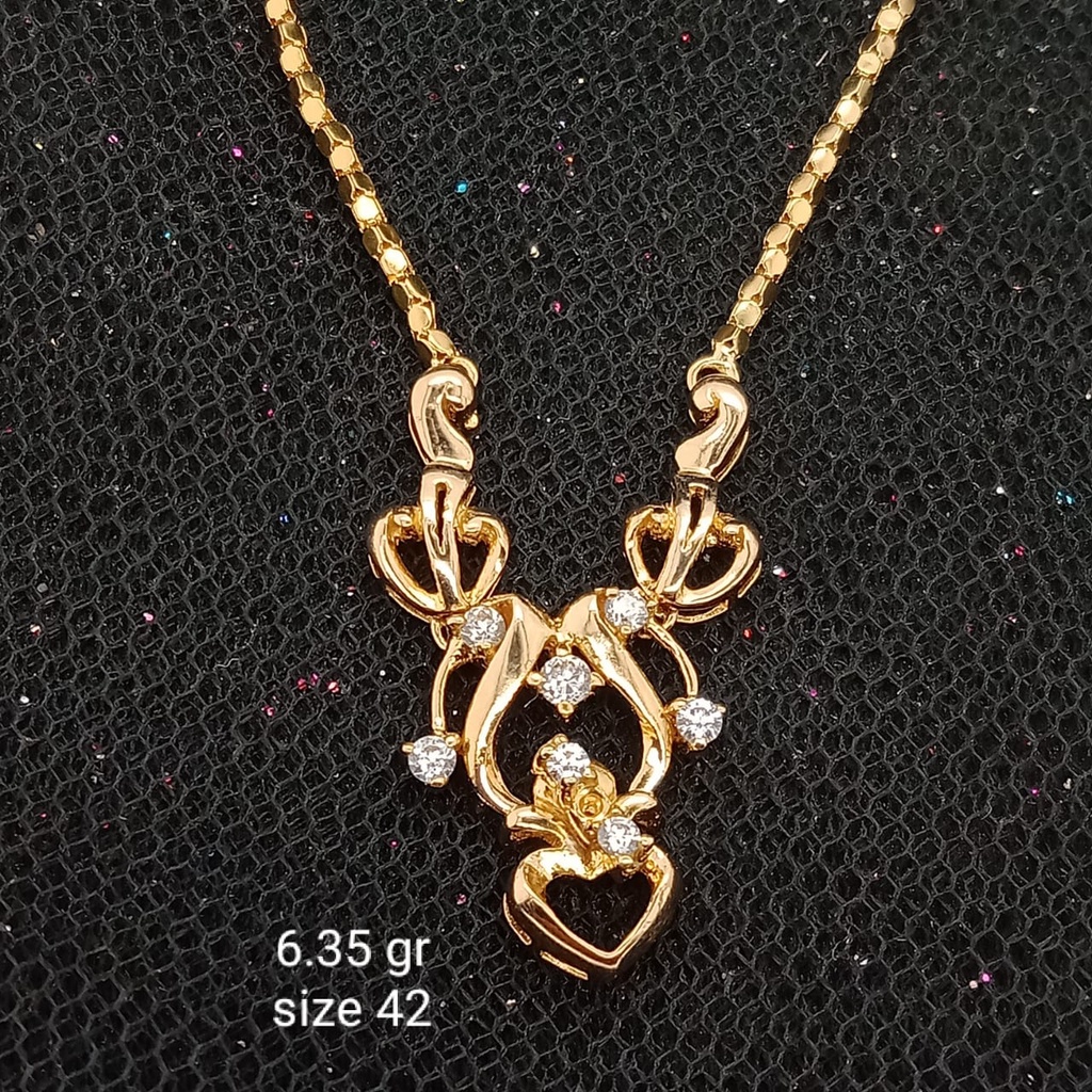 Kalung Emas 17K - 6.35 gr Kadar 750 - 84