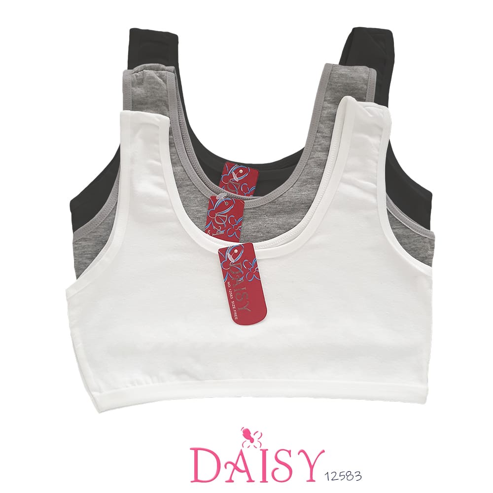 Miniset bra remaja daisy 12583 tali lebar polos