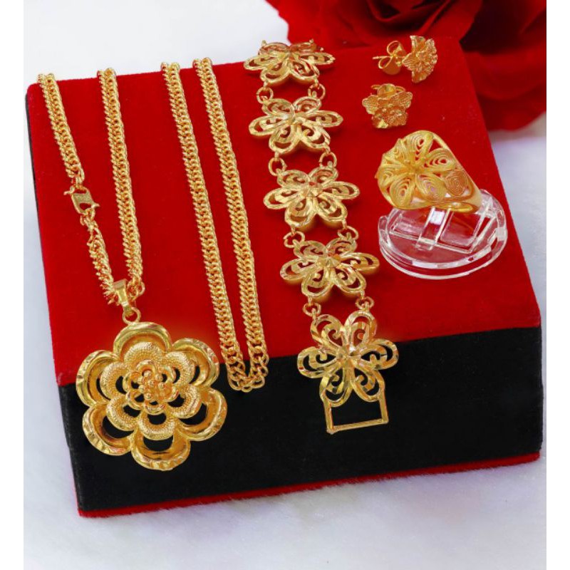 Perhiasan Mas Bangkok lapis emas 99% mirip dengan emas asli