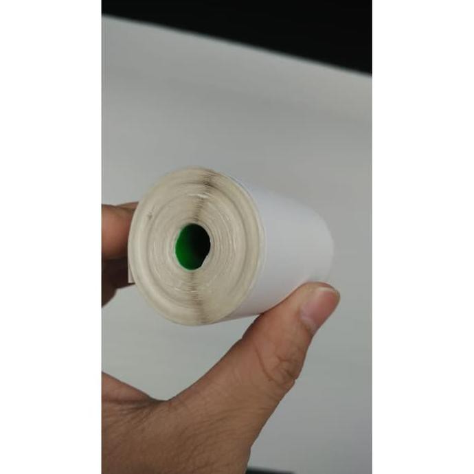 

Kertas Sticker Thermal 58 x 40 mm, Panjang 10 Meter