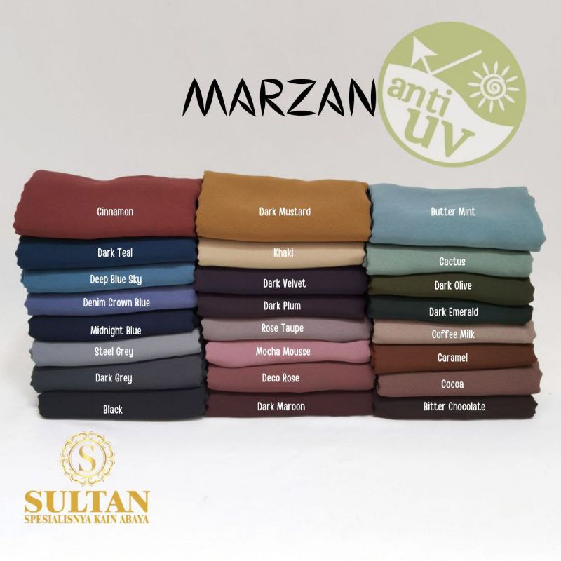 Kain Abaya Viral Marzan Anti UV Filter