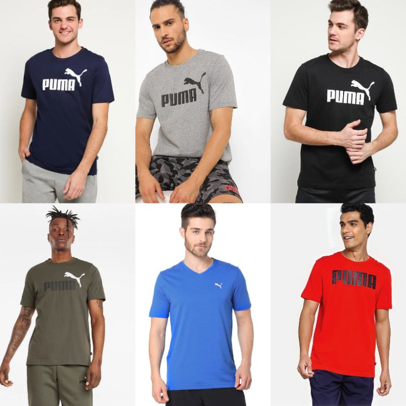 Kaos Pria Dewasa Puma M L XL XXL