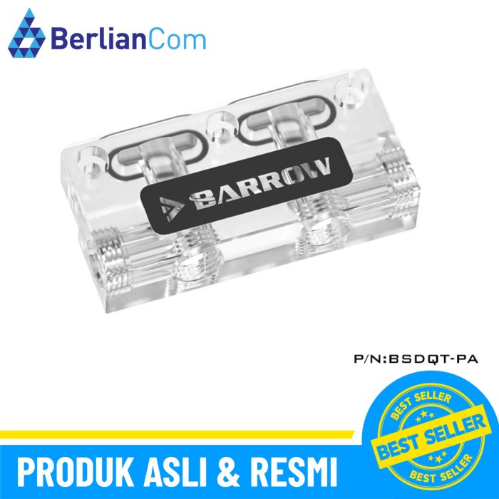 BARROW BSDQT-PA L Type Acrylic GPU Water Block Bridge Refit