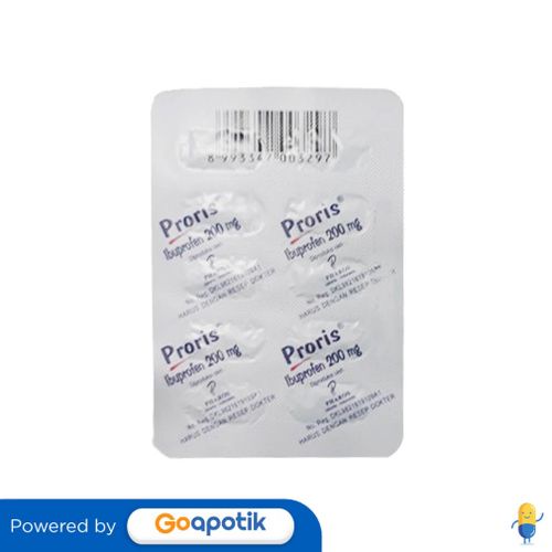 Proris 200 Mg Kaplet Strip