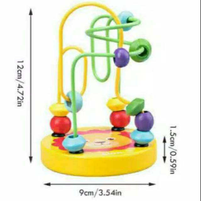 Mainan anak  kawat alur