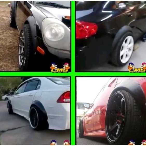 Termurah Fender Lips Universal. Over Fender Universal. Fender Flares.