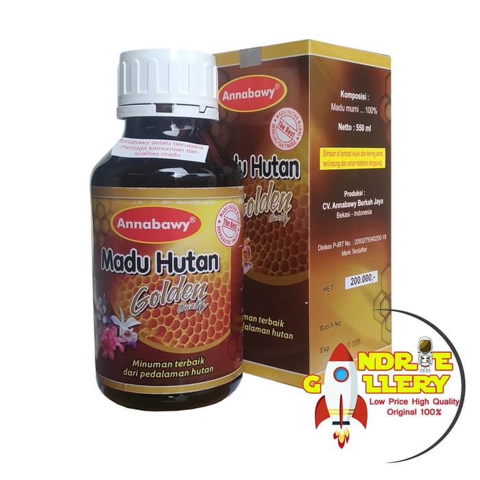 

Madu Murni Asli Hutan Riau Golden Original