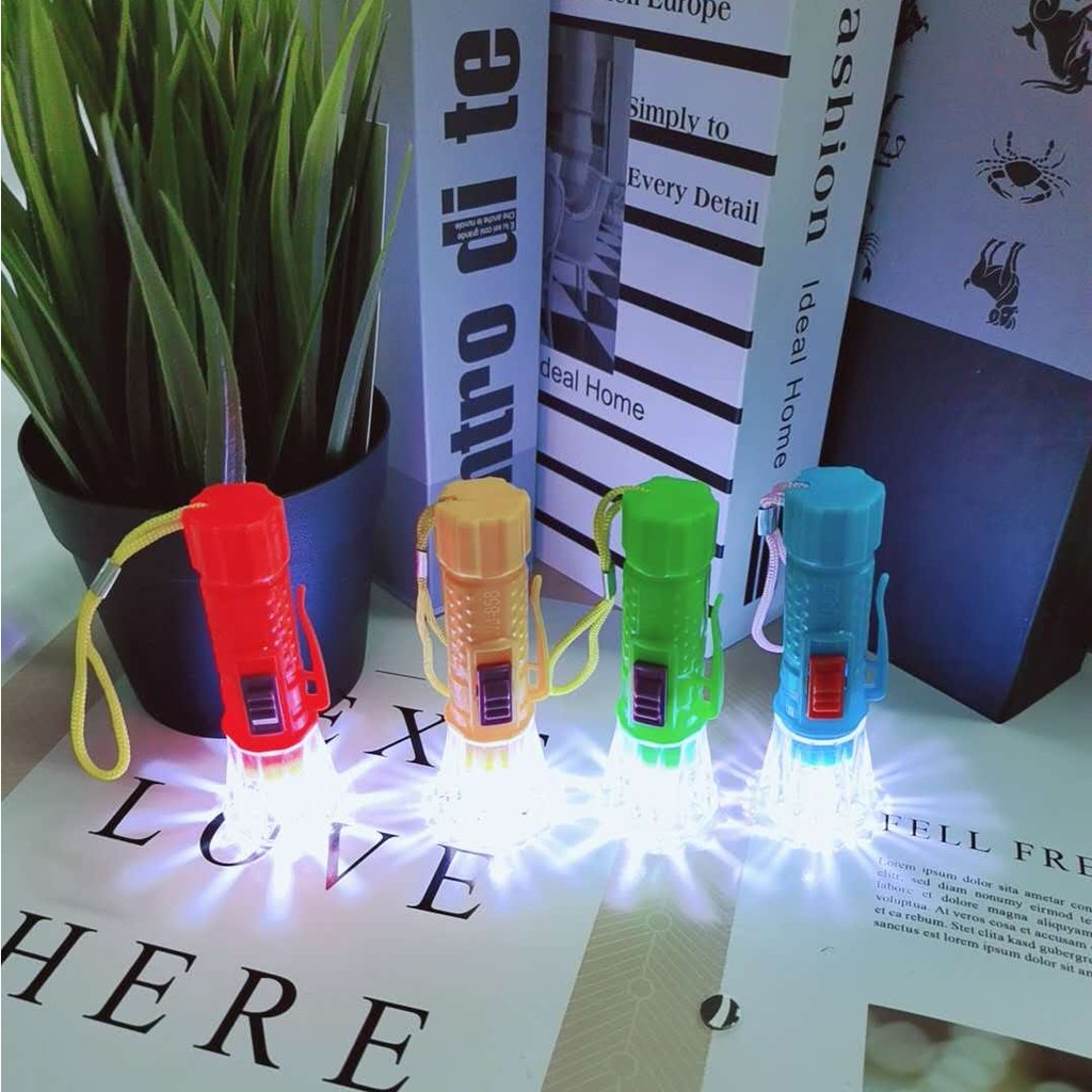 GANTUNGAN KUNCI SENTER FREE BATERAI / SENTER MINI / BRIGHT LITTLE FLASHLIGHT / LAMPU LED/CAHAYA LED/