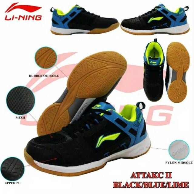 Sepatu Badminton Lining Attack II