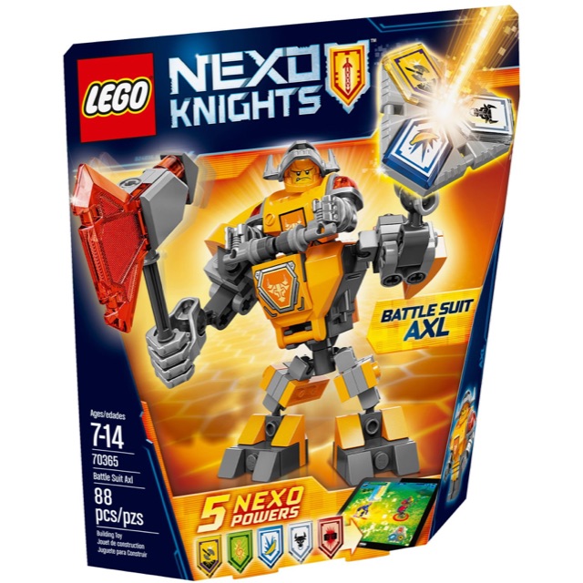 LEGO 70365 NEXO KNIGHTS Battle Suit Axl