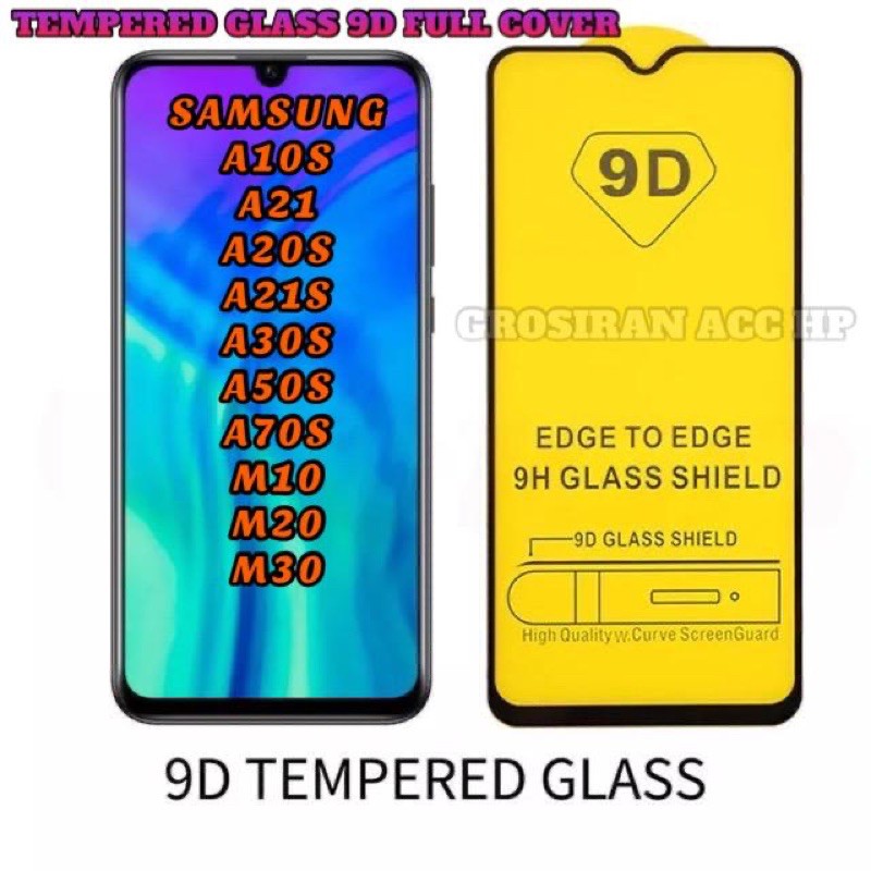 SAMSUNG A10S A21 A20S A21S A30S A50S A70S M10 M20 M30 Tempered Glass full lem 5D 6D 9D Full Cover