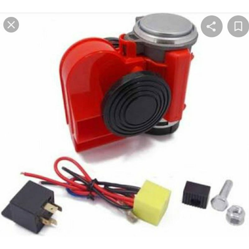 klakson kapal motor variasi aksesoris