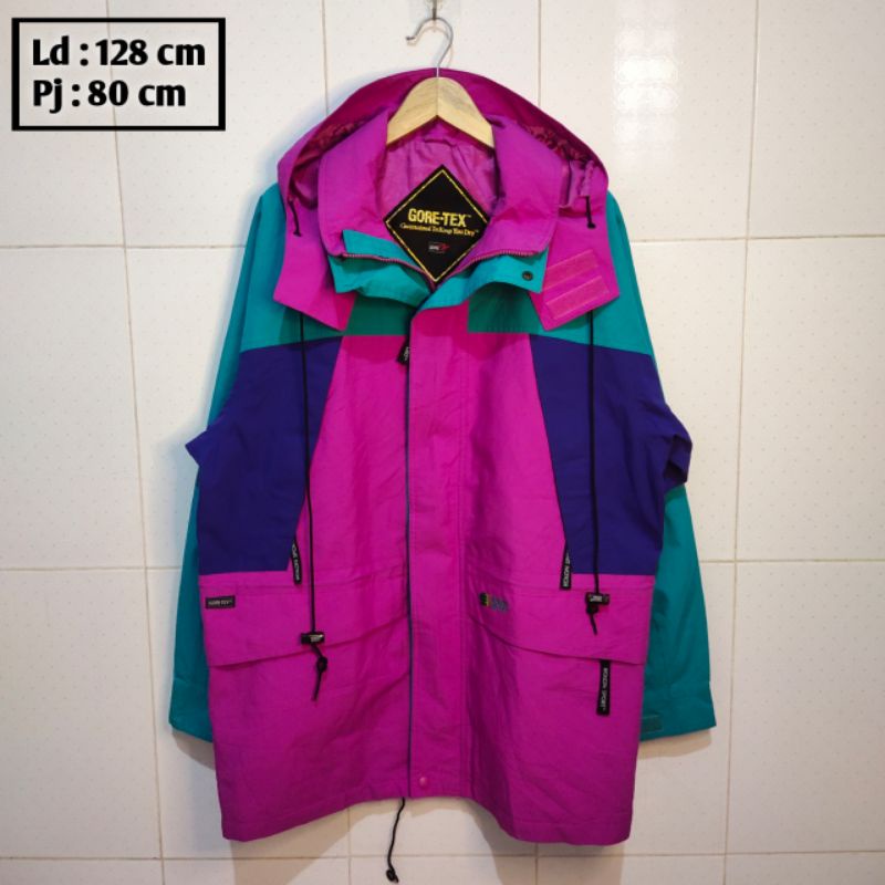 KOLON SPORT preloved branded jaket pria wanita cewek cowok thrift pl bekas second jacket parasut out