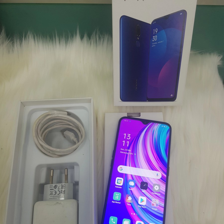 HP Second OPPO F11 RAM 4GB/128GB Fullset original mulus no minus