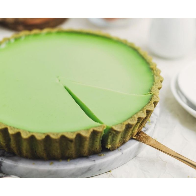 

Milk tart Pie susu Tart susu pontianak rasa pandan coklat red velvet matcha stoberi