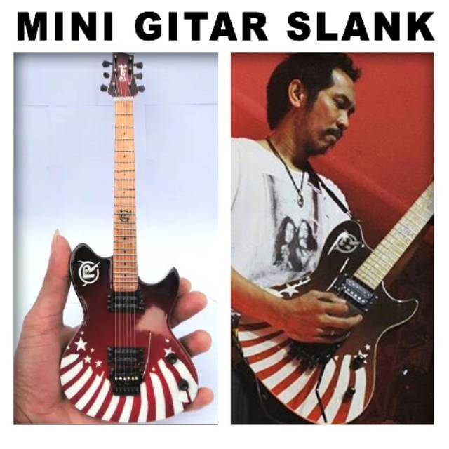 GITAR RIDHO SLANK - MINI GITAR  SLANK - GiTAR SLANK - REPLIKA GITAR SLANK - 100% ORIGINAL MADE IN SL