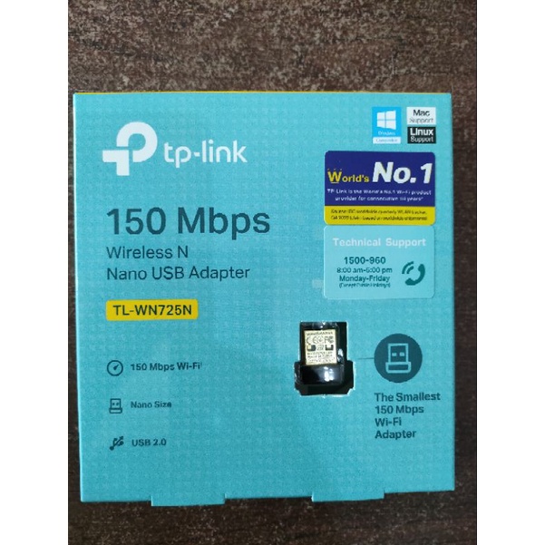 TP-LINK  TL-WN725N 150Mbps Wireless N Nano USB Adapter TPLINK TLWN725N