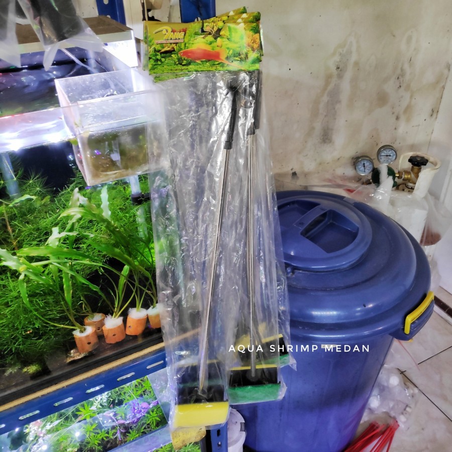 Scraper/Alat pembersih kaca aquarium