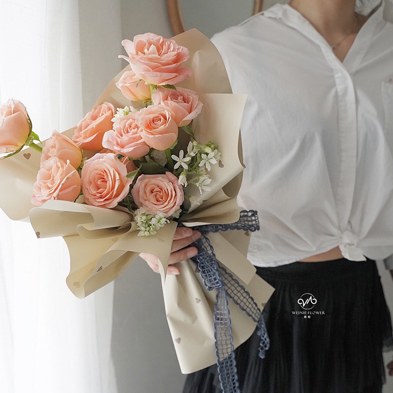 

Flower Wrapping Cellophane Paper Kertas Bunga Buket Murah 6134 6135 6136