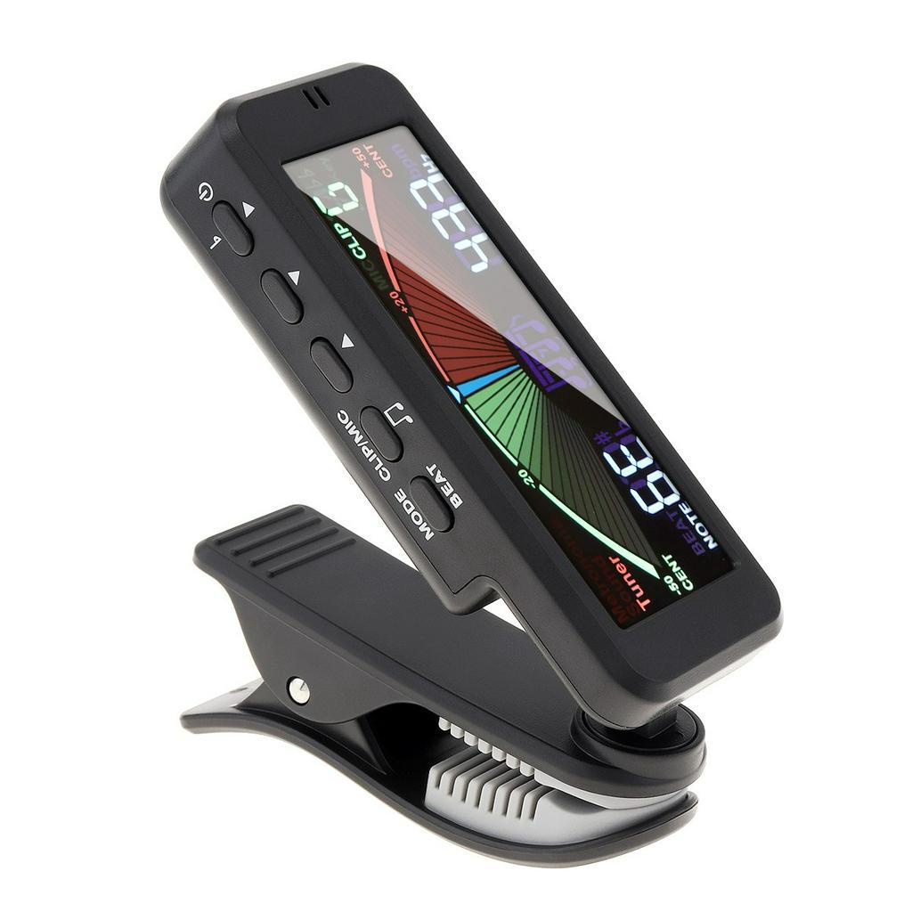 Metronome Tuner 3 IN 1 Dengan Klip Untuk Gitar Ukulele