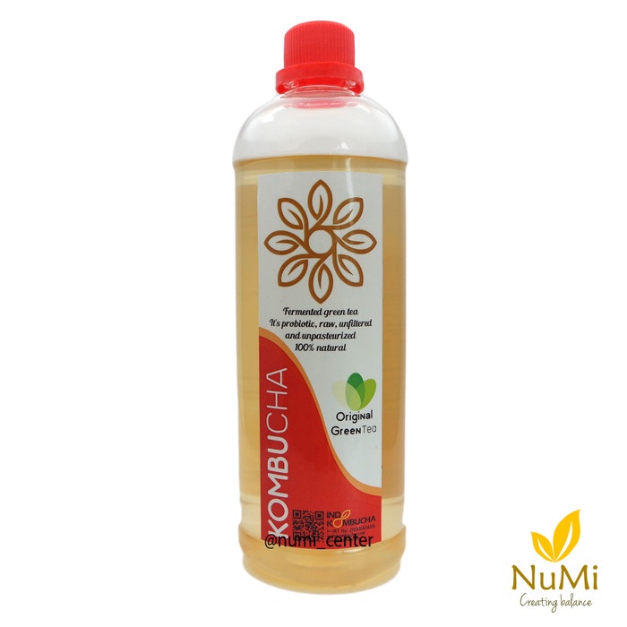 

b01n1nh Kombucha Original Green Tea 1L - Indokombucha | Teh Probiotik Ds201Fs