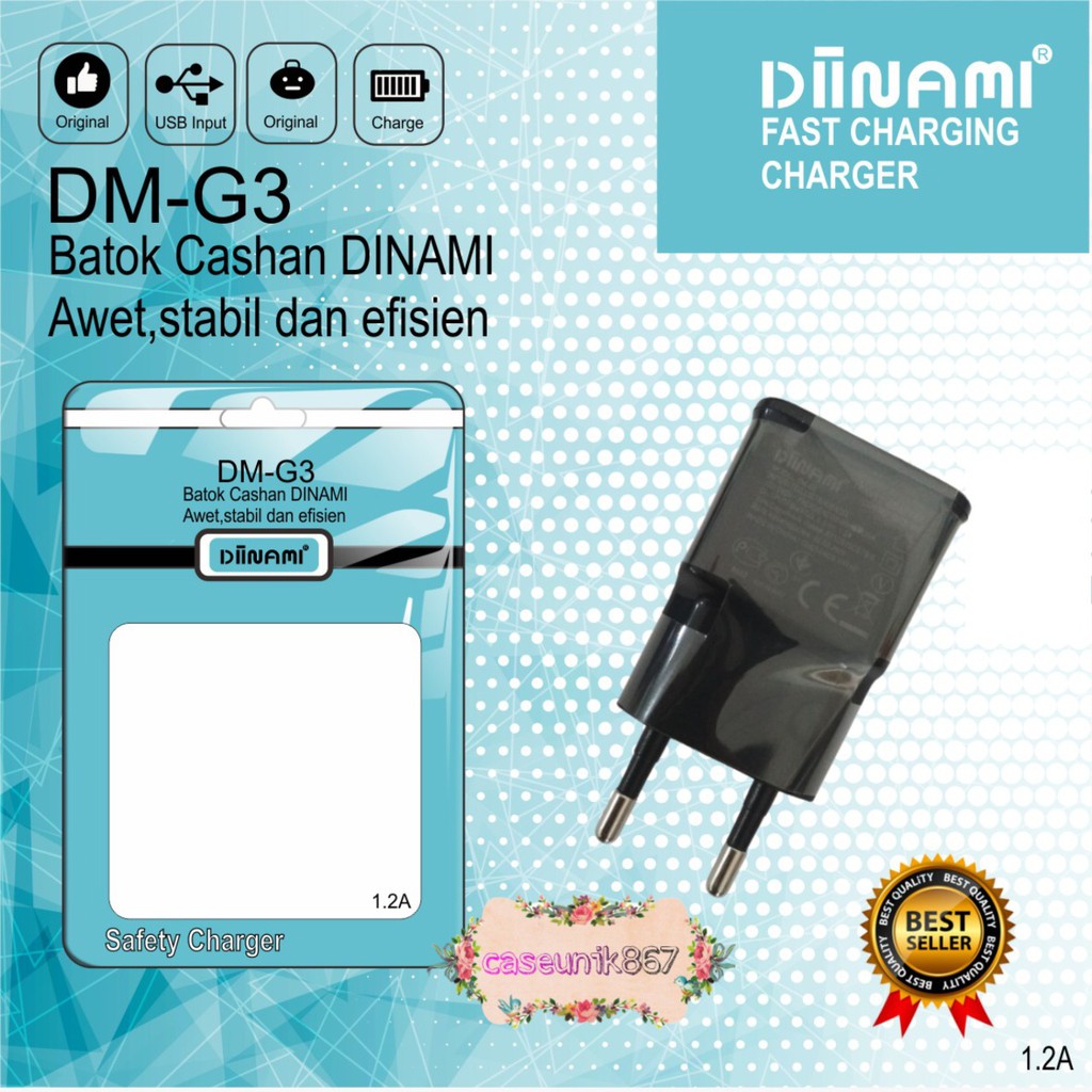 Batok Charger Travel adaptor cas cahsan casan DIINAMI  DM-G3 CS1111