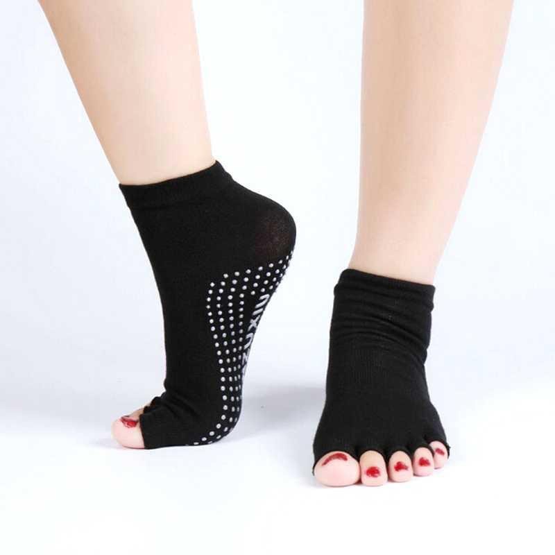 Kaos Kaki Yoga Anti Slip - Black