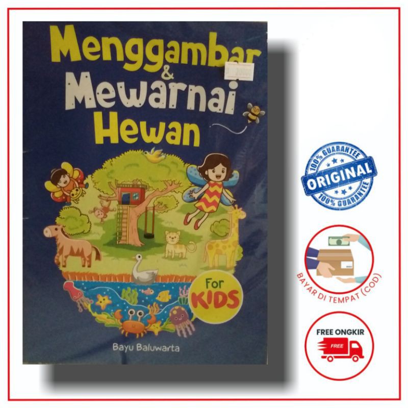 MENGGAMBAR & MEWARNAI HEWAN FOR KIDS
