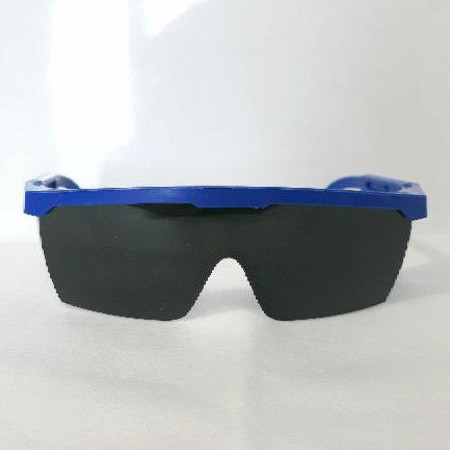 Kacamata lab / Kacamata Safety / Kacamata Las / Safety Goggle Glass - HITAM