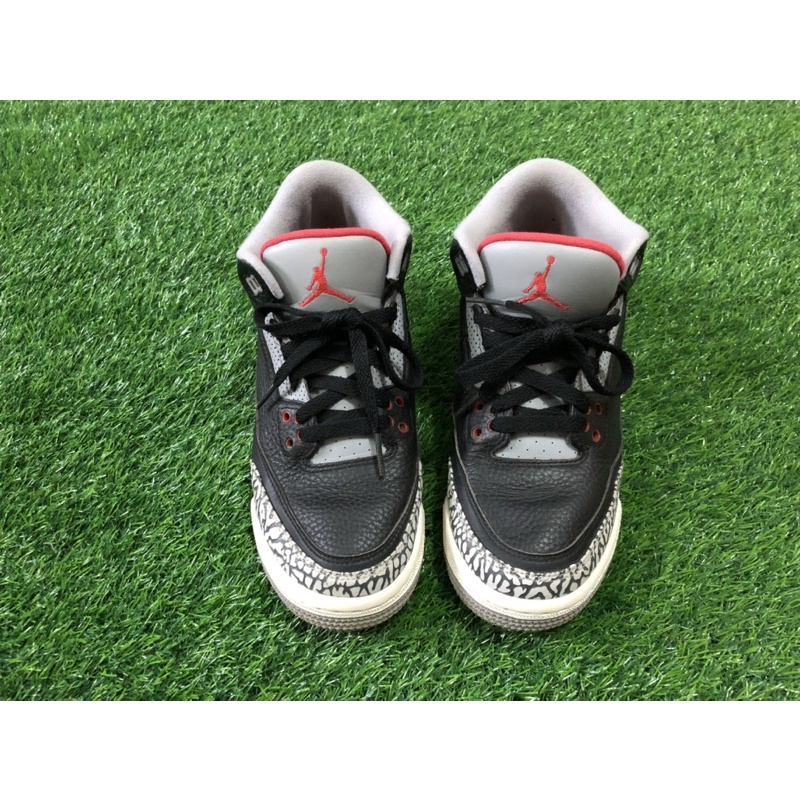 Air Jordan 3 Retro OG Black Sz 38,5 Second Original