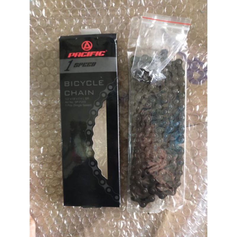 rantai/chain pacific single speed 114L,buat sepeda bmx, lipat,mini, dll