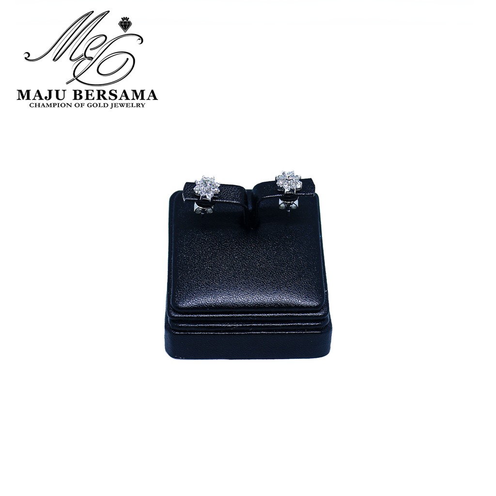 Anting Berlian Eropa Sepasang Asli Model Stud D