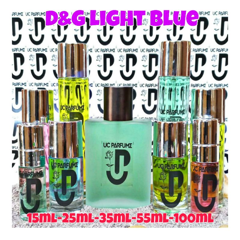 parfum pria/wanita D&G LIGHT BLUE non alkohol