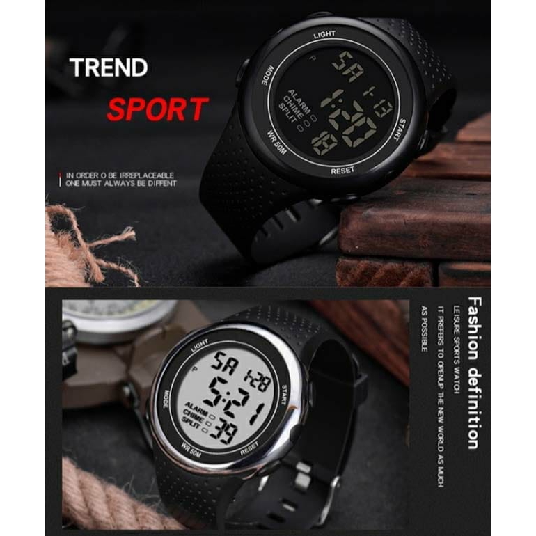 JAM TANGAN DIGITAL SPORT CASUAL UNISEX BEST SELLER 2020