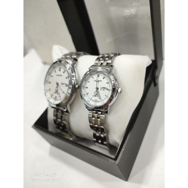 jam tangan couple Cardiff ORI tahan air RS