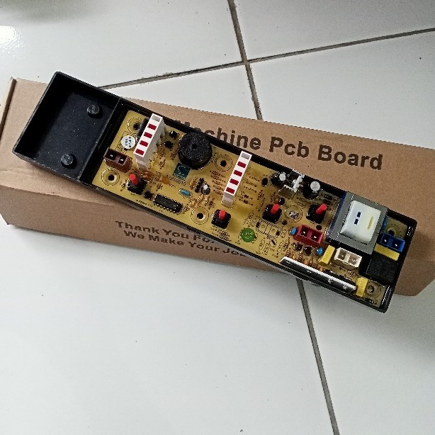 panel board modul mesin cuci SANKEN 1 tabung AWS 805 / AWS 835 4 tomb