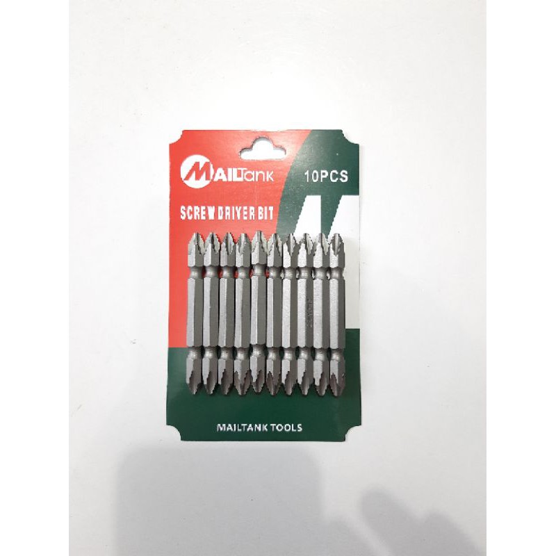 Mata obeng gipsum 10pcs set MAILTANK / Mata bor Screw Driver Bits