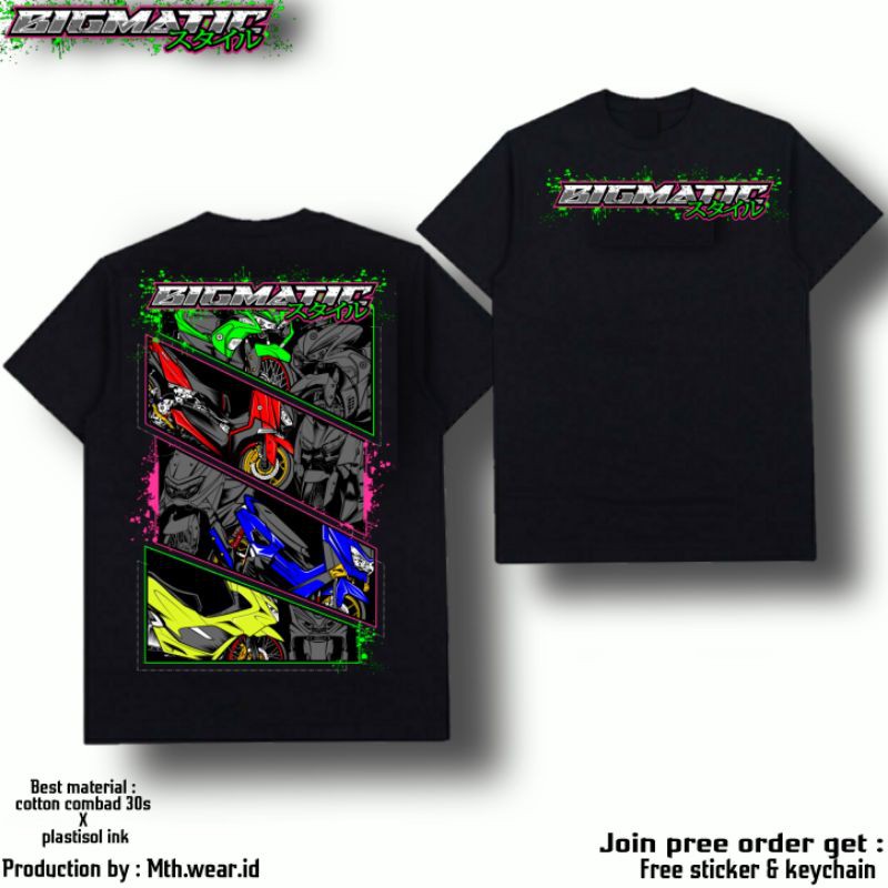 Tshirt | Kaos Big Matic | MTHWEAR