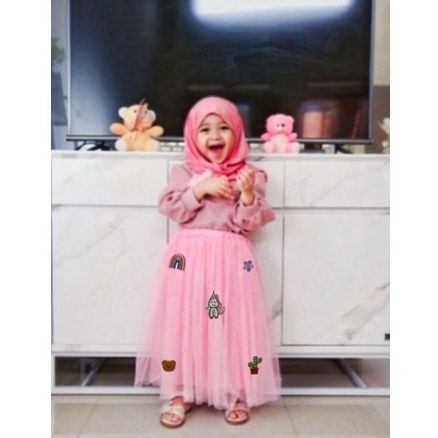 rok tutu anak 3-10tahun/dress tutu anak unicorn kudaponi/rok tutu anak import/dress import