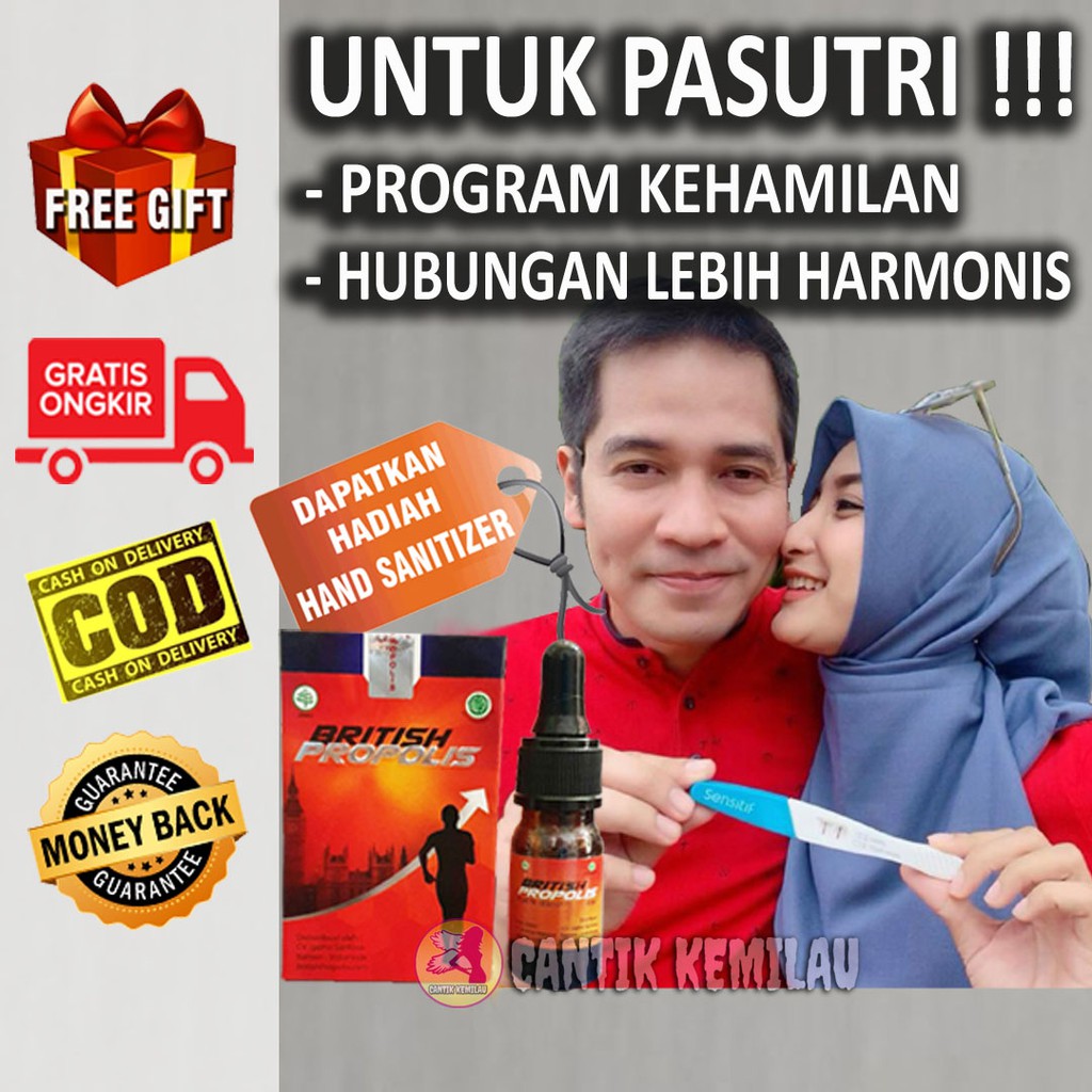Promil, Program Hamil, Pasutri, Hubungan Lebih Harmonis, BRITISH PROPOLIS, BP–REG03