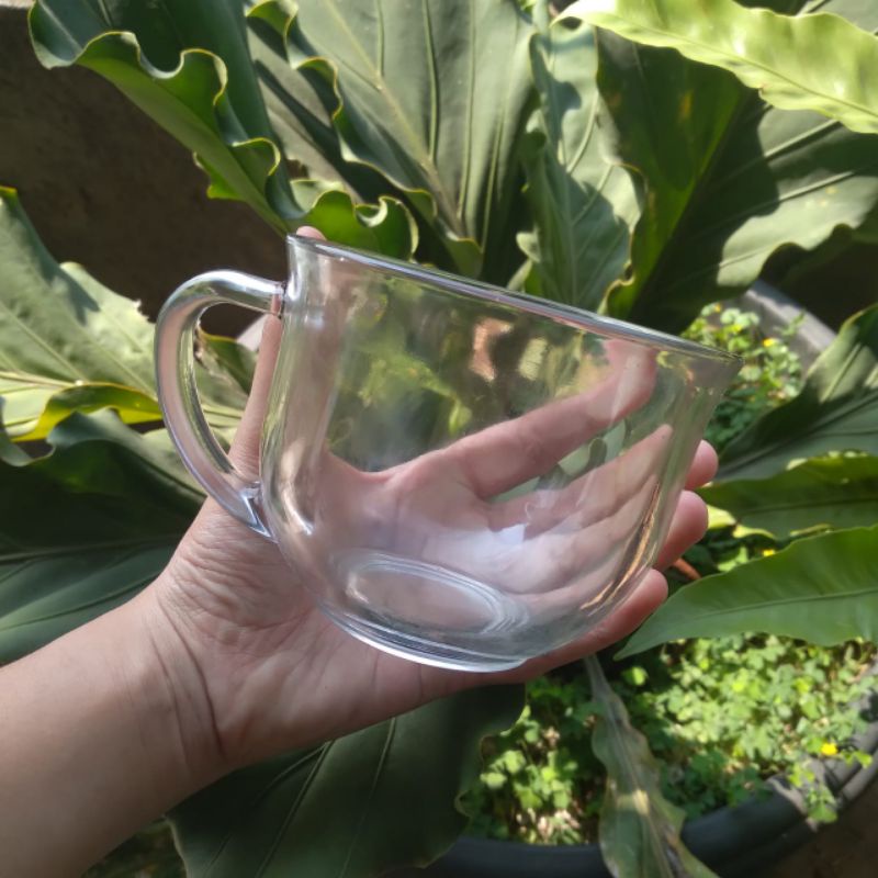 cereal mug jar mug gelas cereal gelas jar (mohon co bersama tambahan packing)