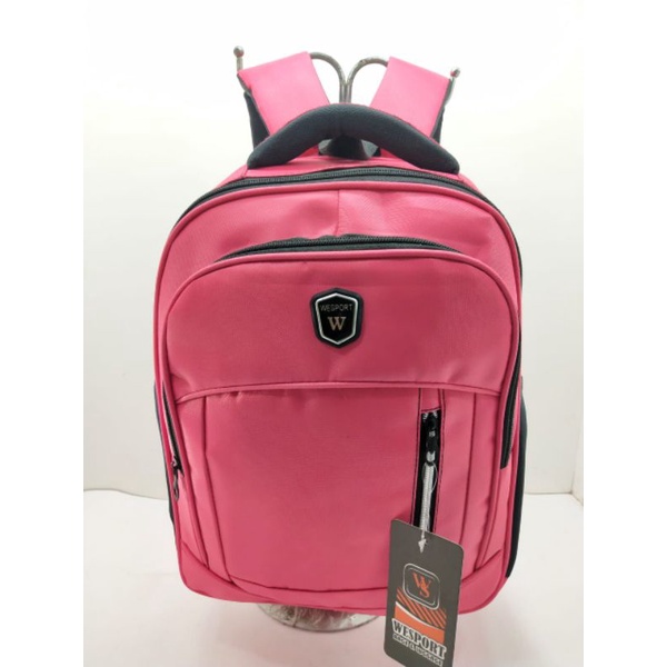 Ransel Sekolah 14inch Wesport Warna licin