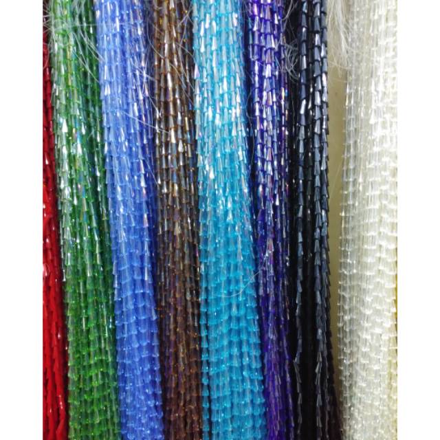 Manik Kristal Pagoda Besar 8x 16mm