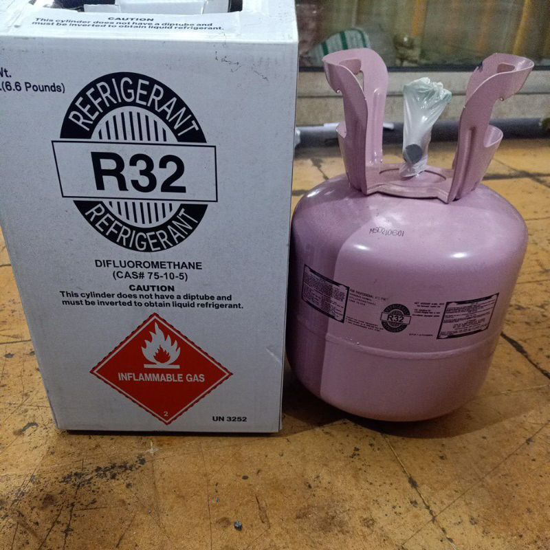 Freon AC R32 refrigrant tabung mini 3kg