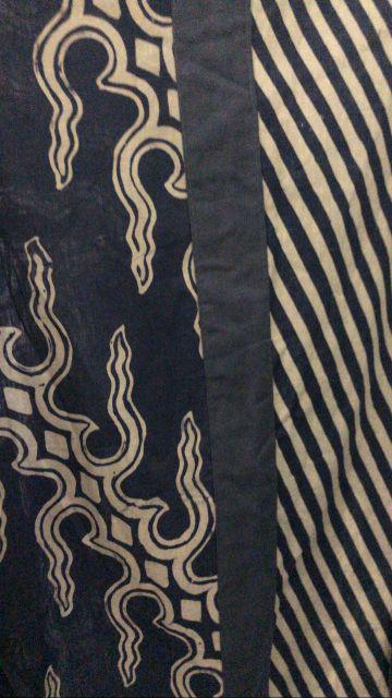 Gamis Batik Cap Indigo