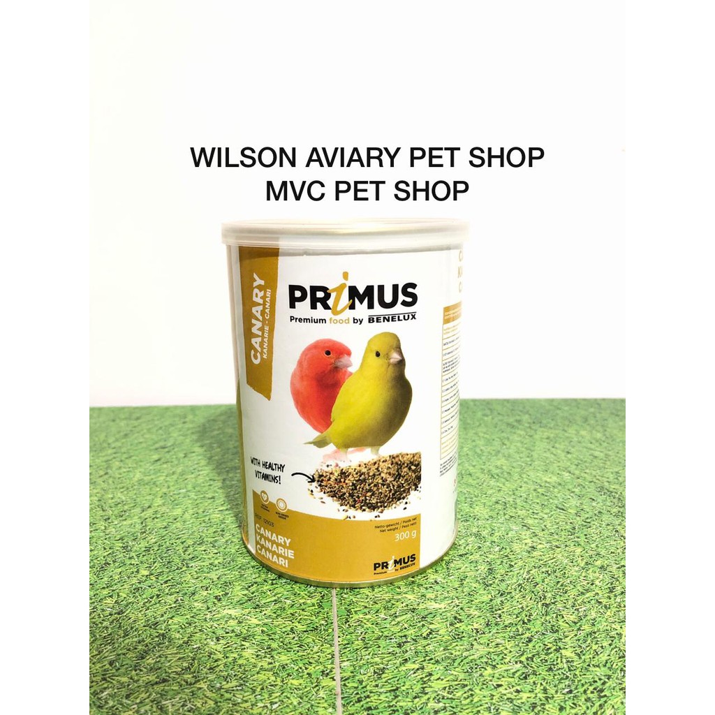 BENELUX PRIMUS CANARY MAKANAN KENARI IMPORT 300 GRAM