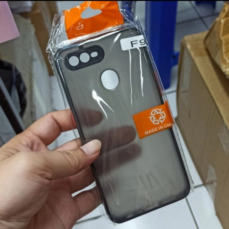 Oppo F9 A7 A5s A12 A11k case fuze dove doff matte colour warna