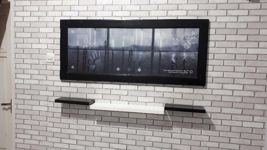 Promo Rak Dinding Ambalan 30x12 Bunga Sudut Rak Melayang